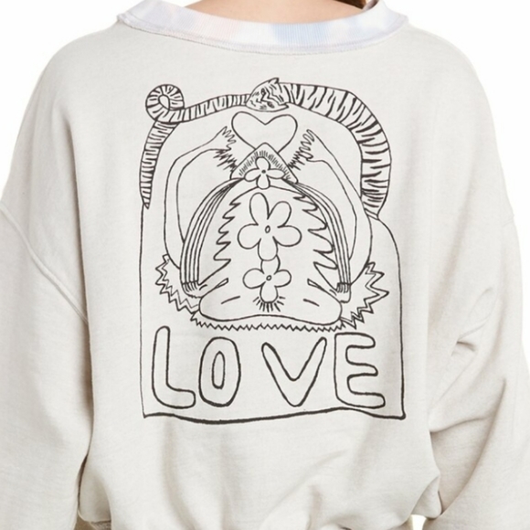 Free People Feel The Love Pullover Size La… - Picture 5 of 13